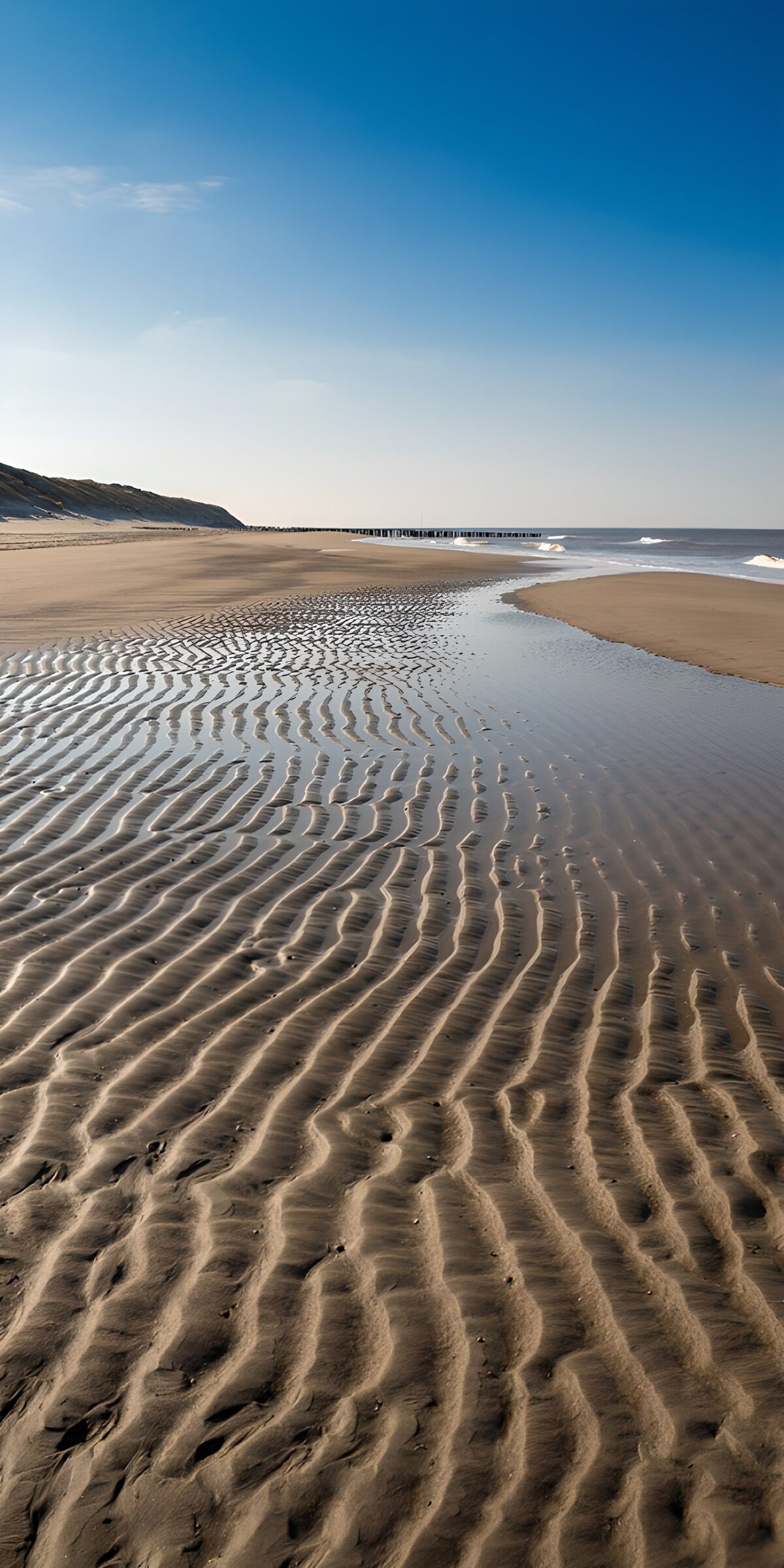 PDGIT8708464: Spiaggia a bassa marea, sabbia e silenzio