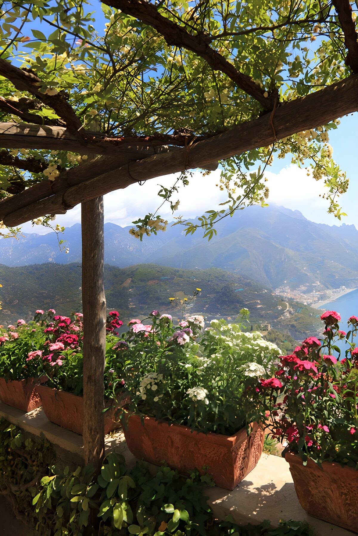PDGIT9782148: Terrazza fiorita tra lago e monti