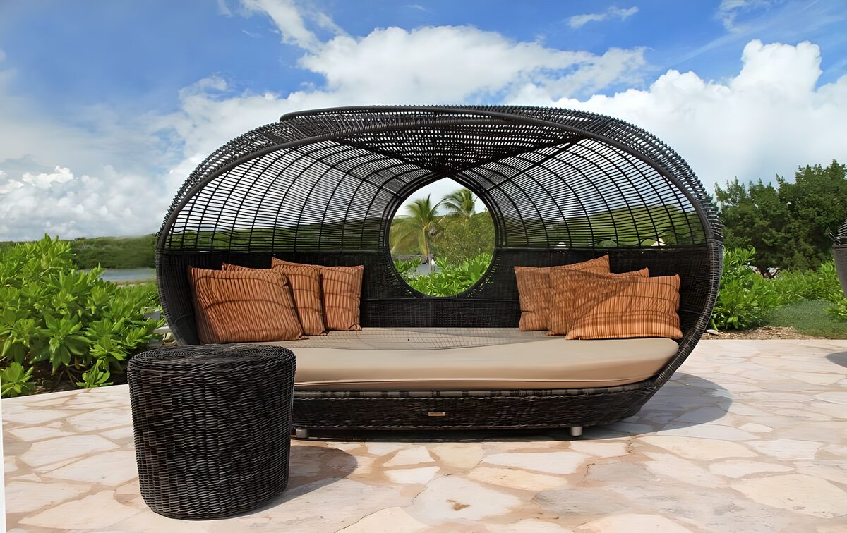 PDGIT8466775: Letto da esterno, pausa tropicale