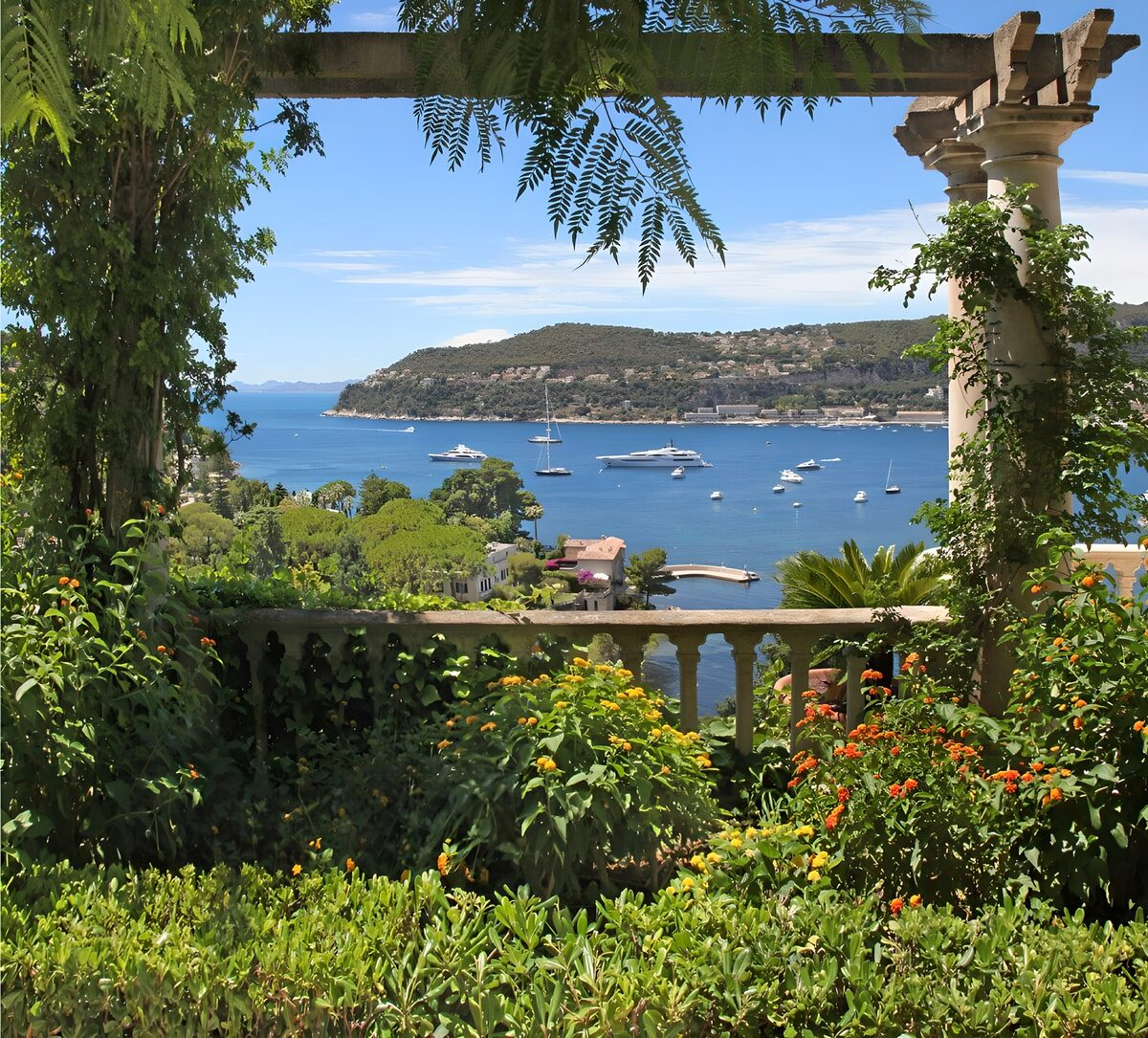 PDGIT6277937: Terrazza fiorita con vista sulla baia