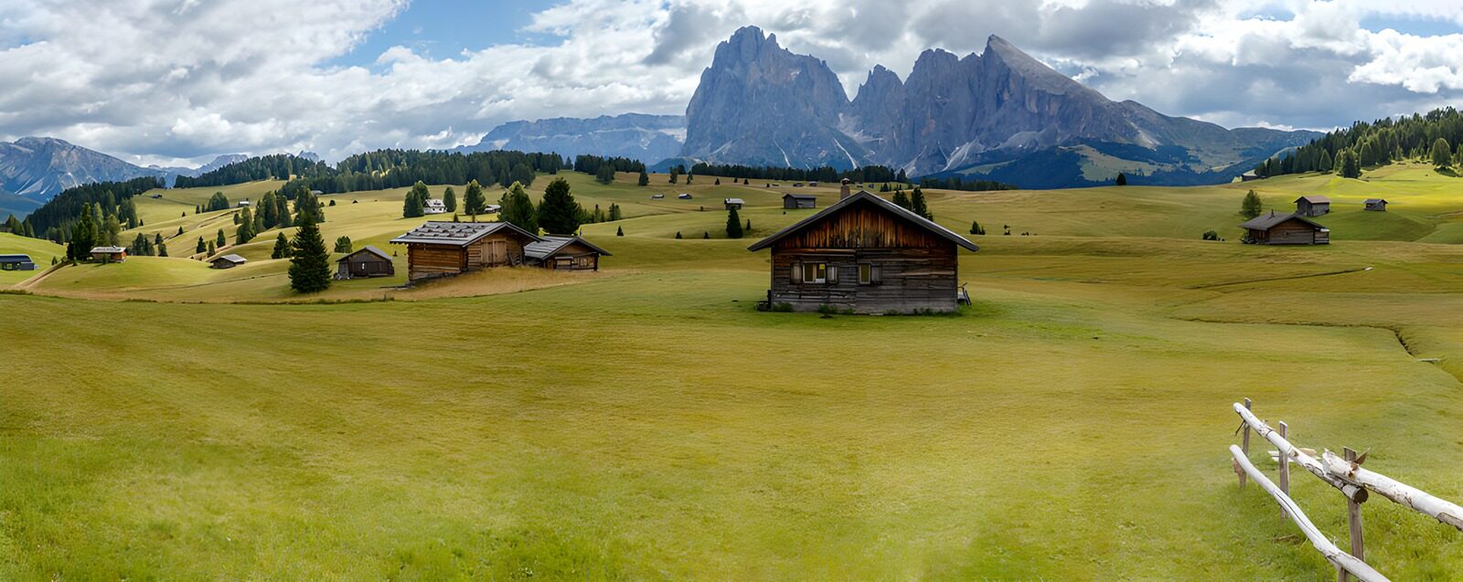 PDGIT7172464: Baite e prati sotto le cime grigie