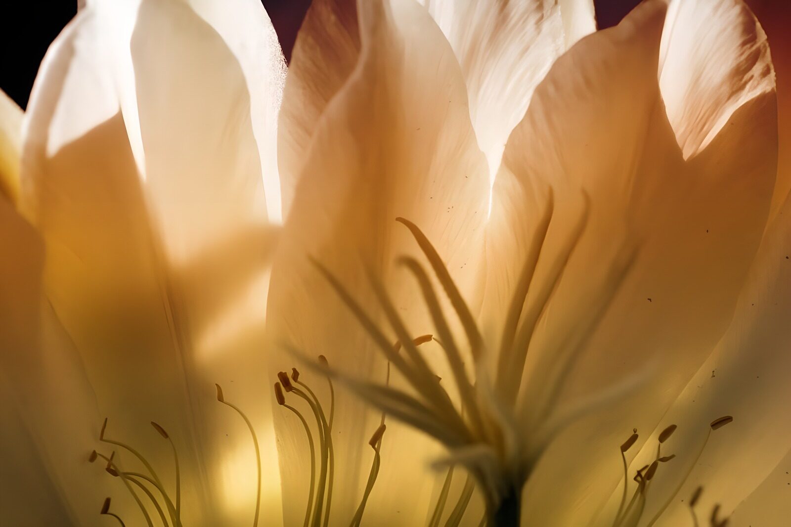PDGIT9211942: Petali color crema in luce dorata