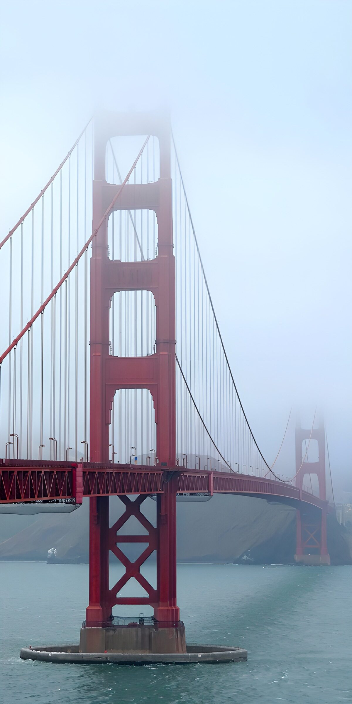 PDGIT8078541: Golden Gate Bridge nella nebbia